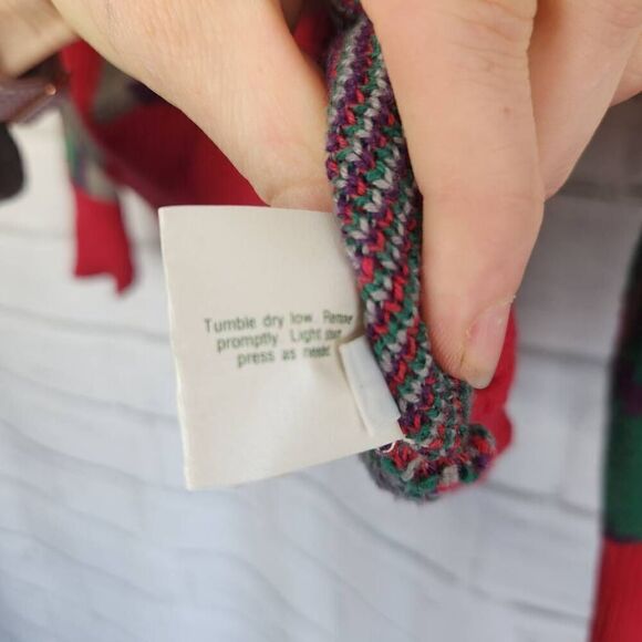 Pendleton Multicolor High Grade Western Wear Crew Neck Pullover Sweater Medium - Picture 12 of 12